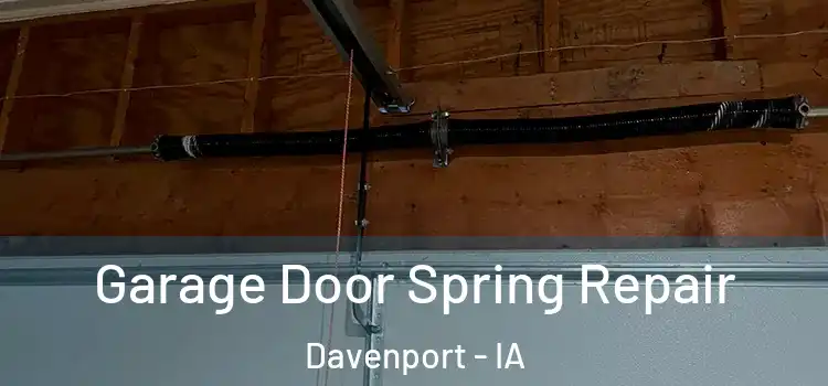 Garage Door Spring Repair Davenport - IA