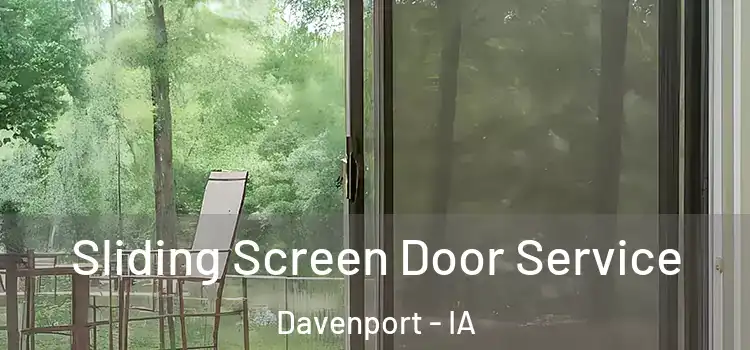Sliding Screen Door Service Davenport - IA